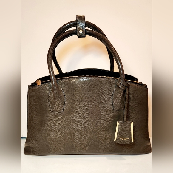 henri bendel Handbags - Henri Bendel Premium Luxe Line Gray Satchel